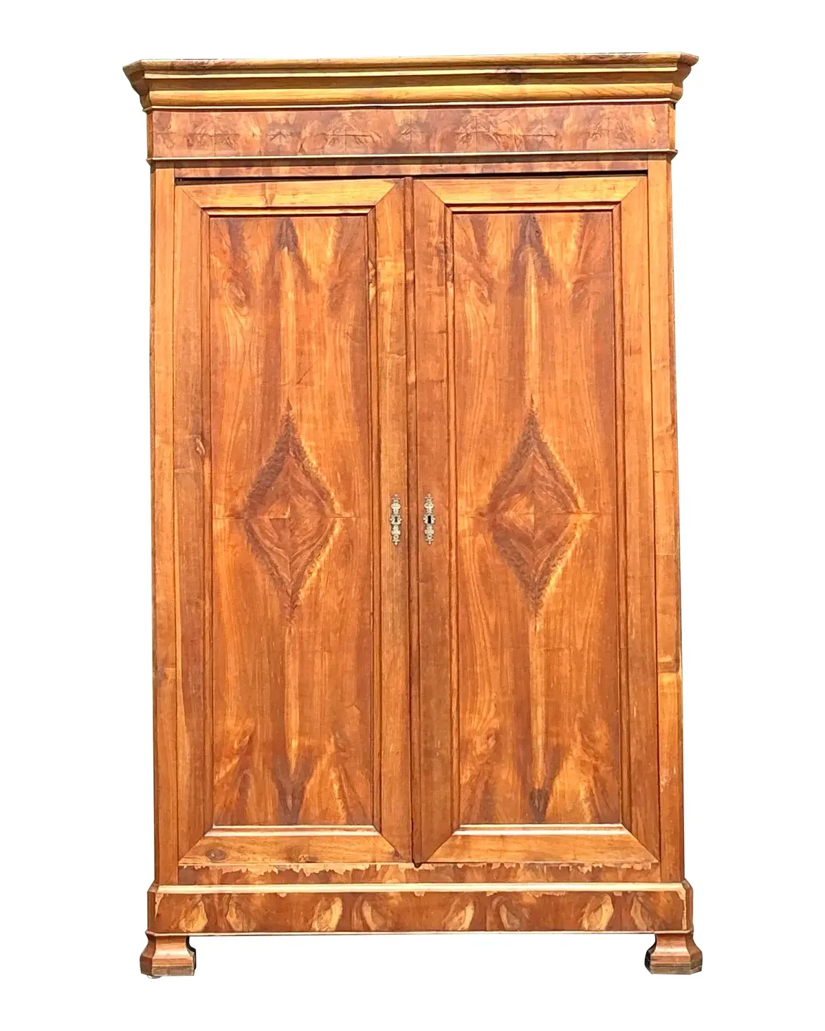 Vintage Henredon Burl Wood Armoire