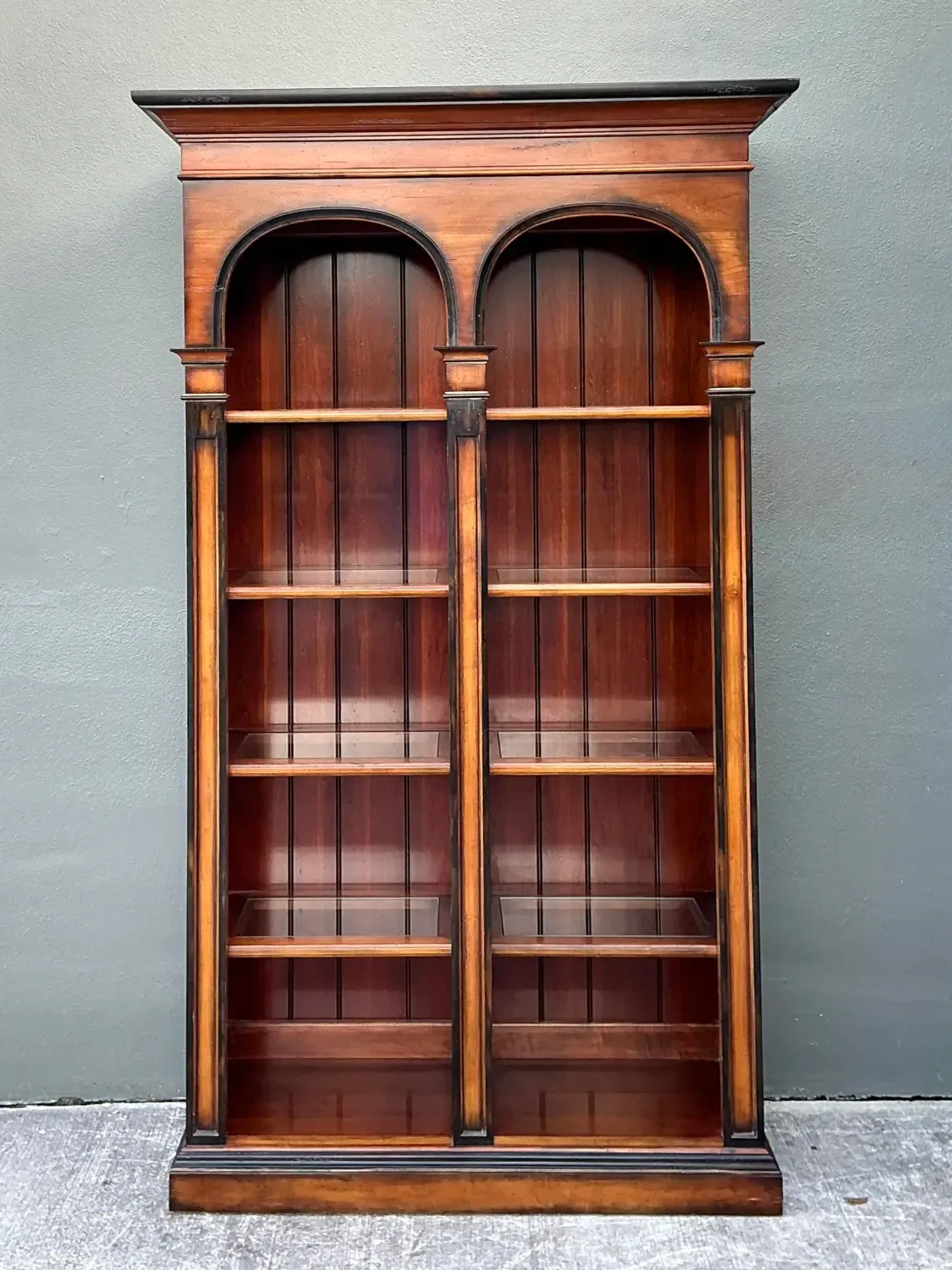 Vintage Hickory White Arched Etagere — additional photo 2