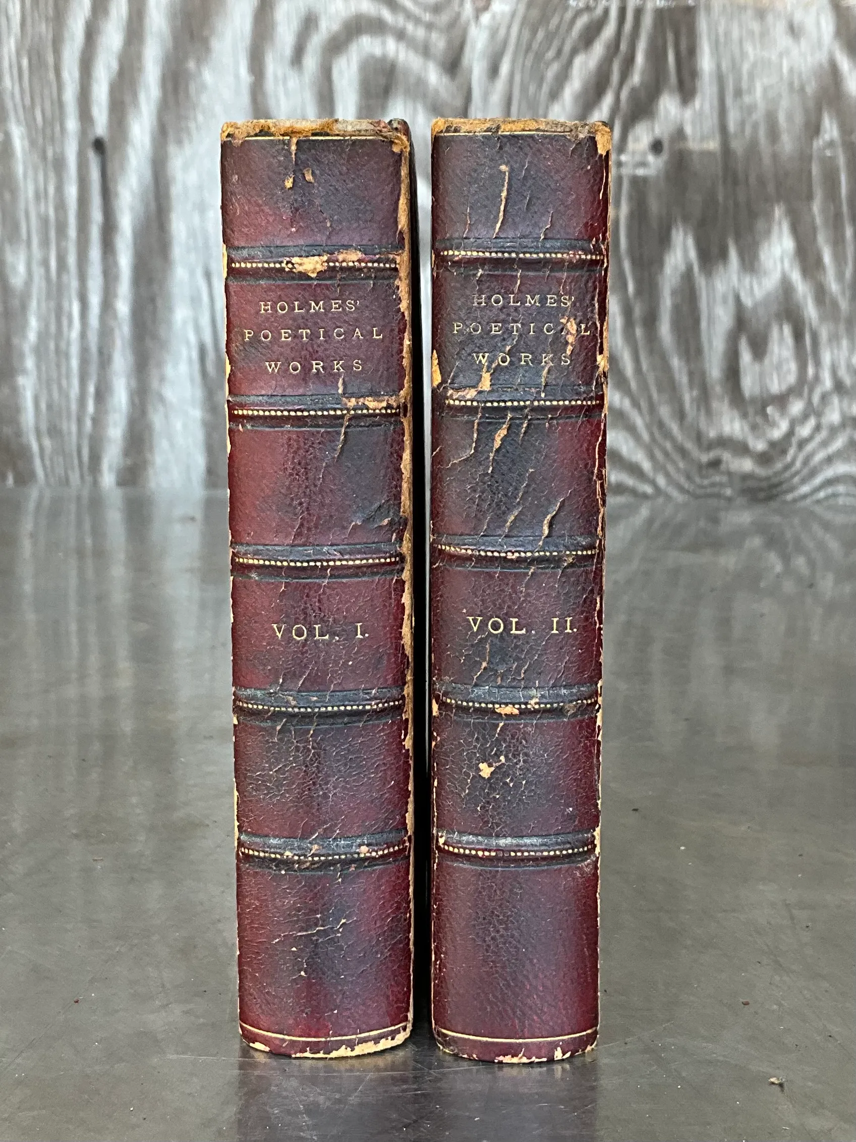 Vintage Holmes' Poetical Works Volumes 1 & 2 — additional photo 1
