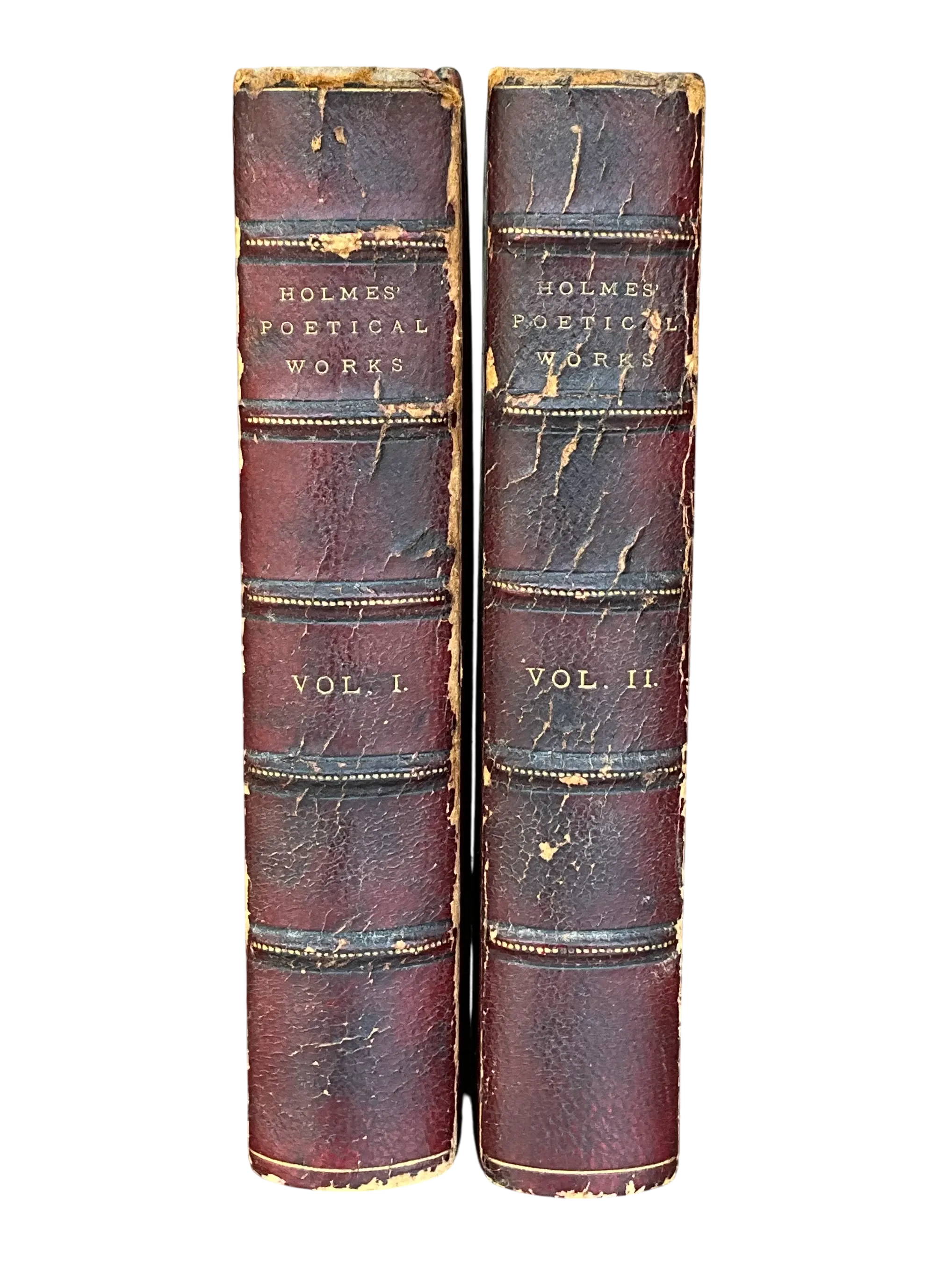 Vintage Holmes' Poetical Works Volumes 1 & 2 — additional photo 2