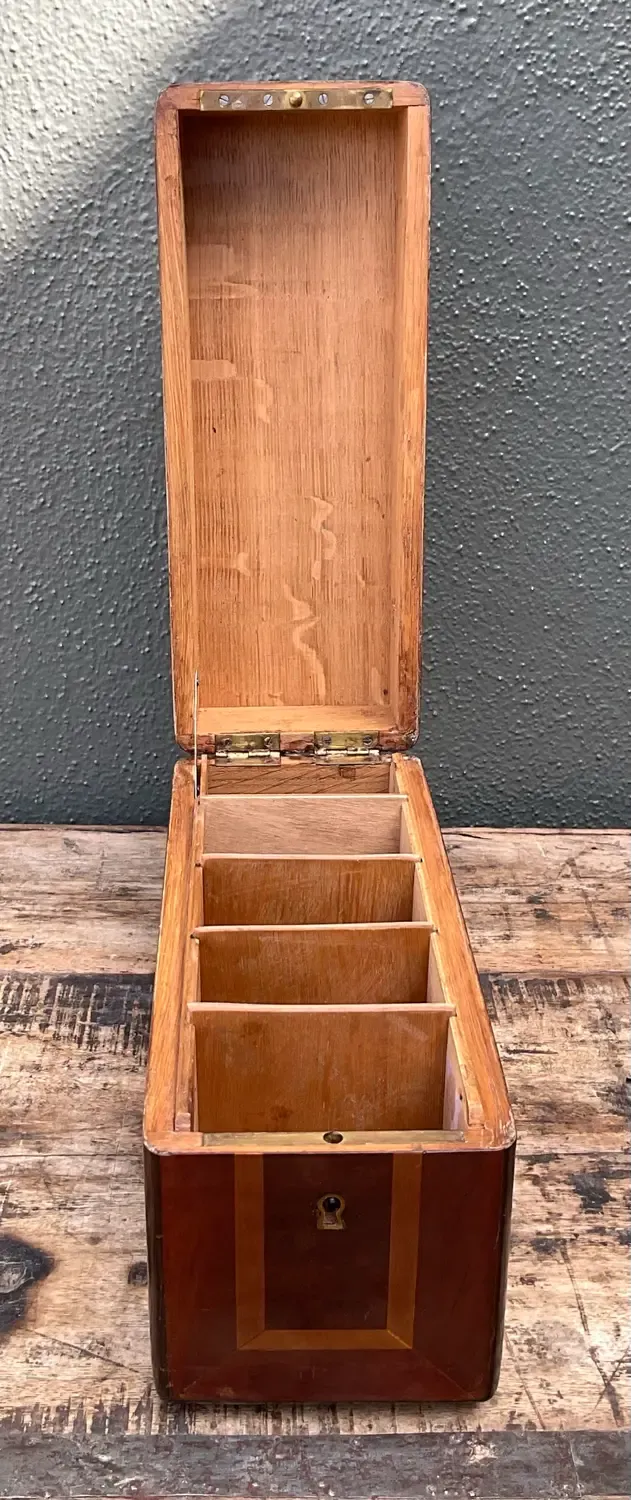 Vintage Inlay Wood Box — additional photo 3