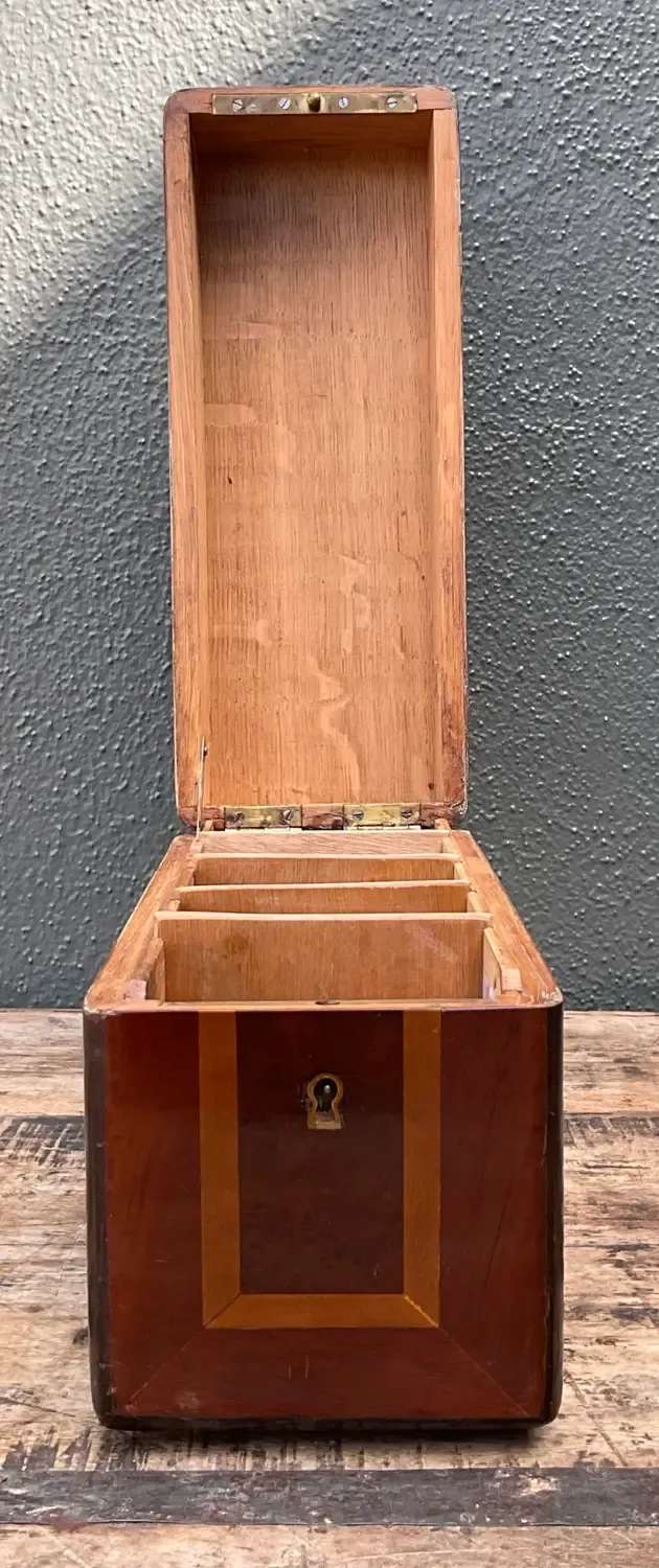 Vintage Inlay Wood Box — additional photo 6
