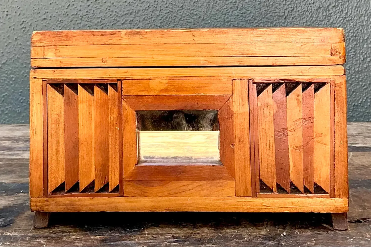 Vintage Inlay Wooden Box — additional photo 3