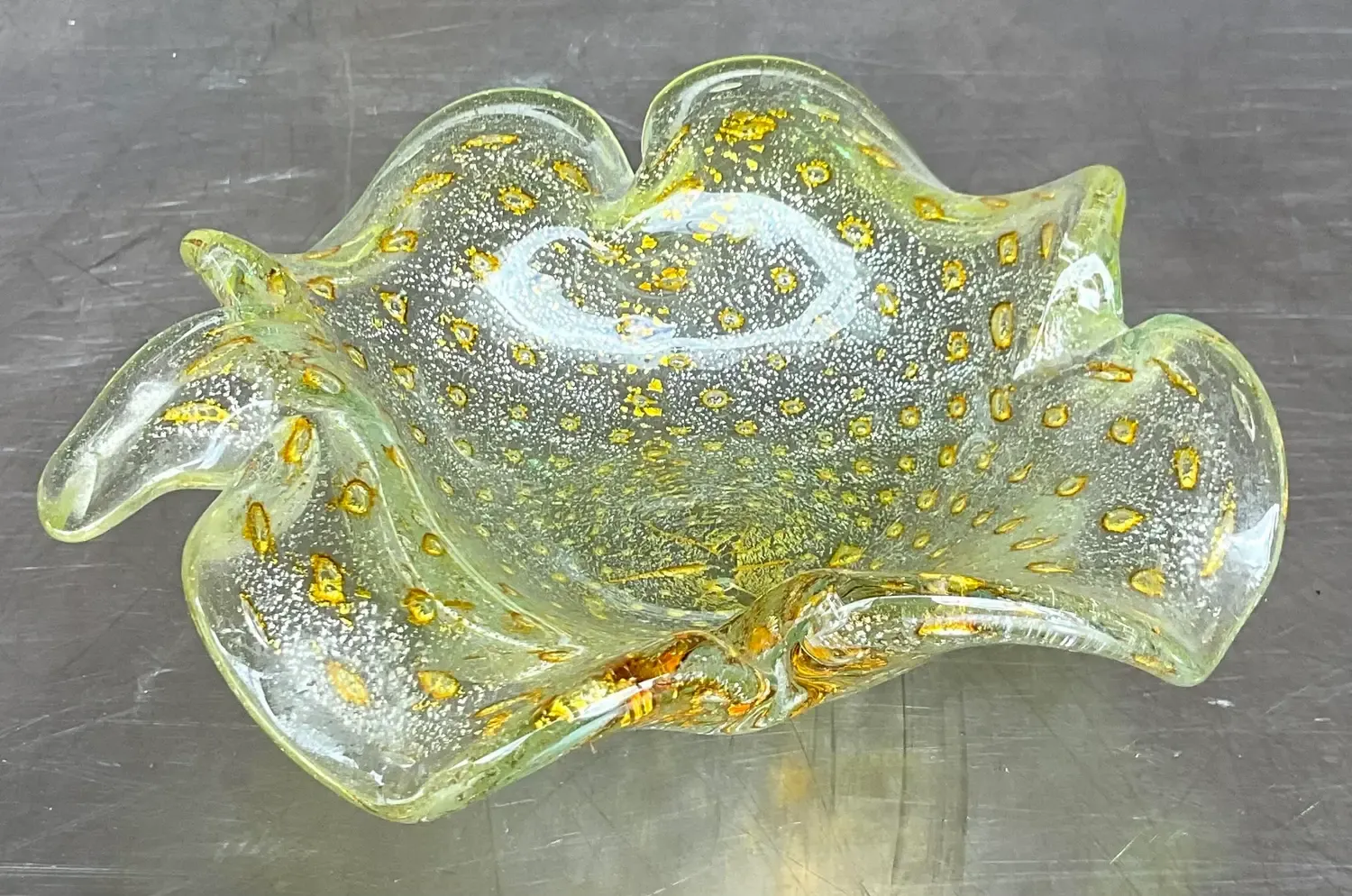 Vintage Italian Art Glass “Bullicante” Bowl — additional photo 2