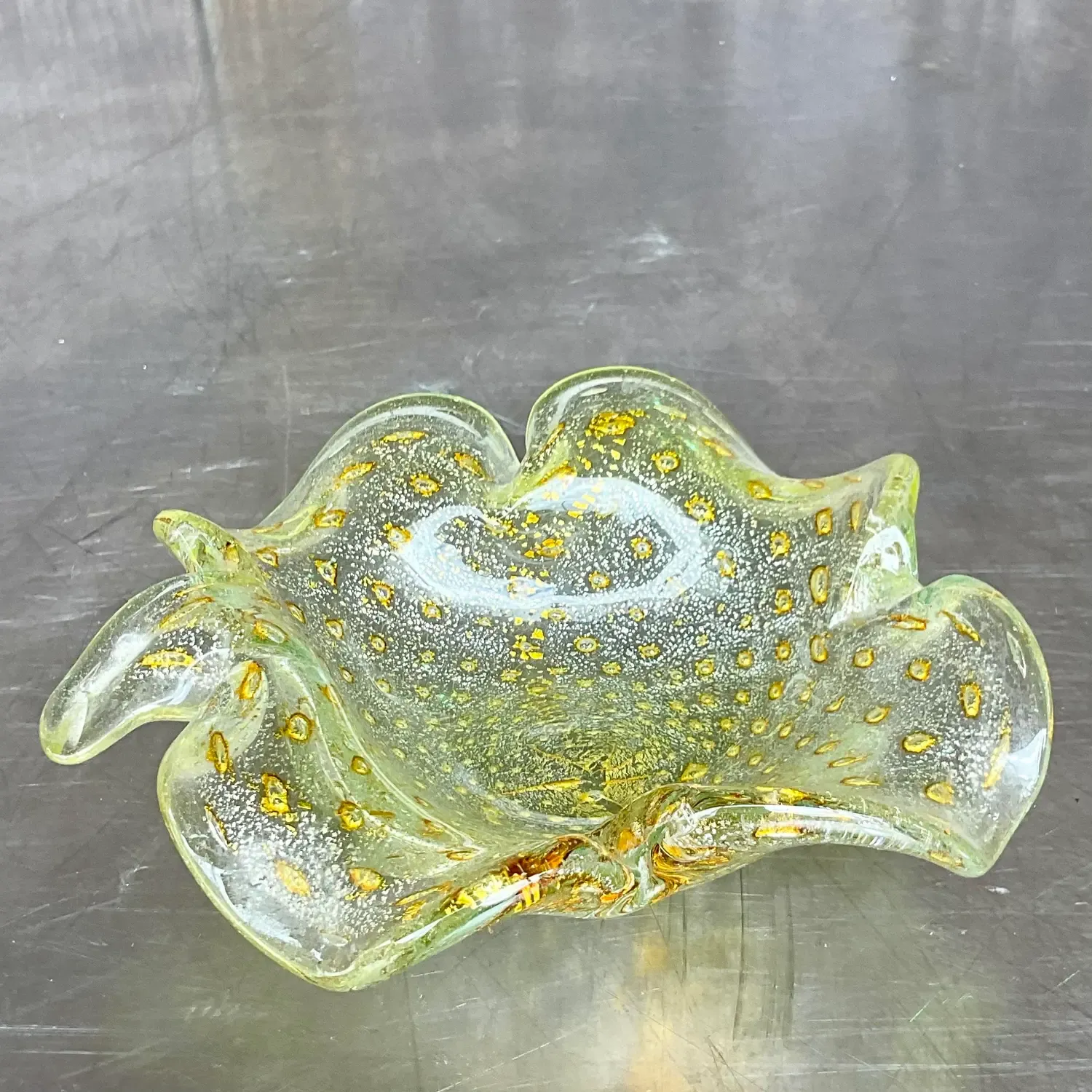 Vintage Italian Art Glass “Bullicante” Bowl — additional photo 7