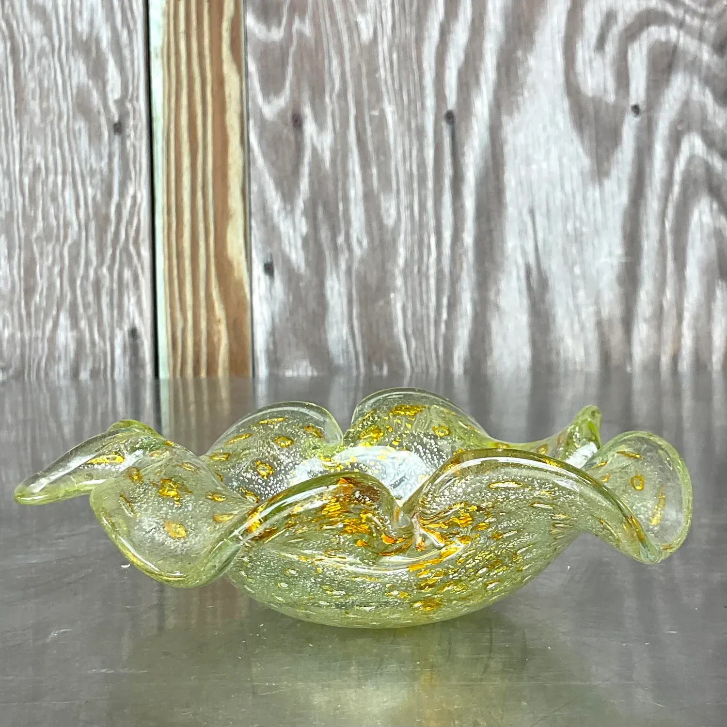 Vintage Italian Art Glass “Bullicante” Bowl — additional photo 8