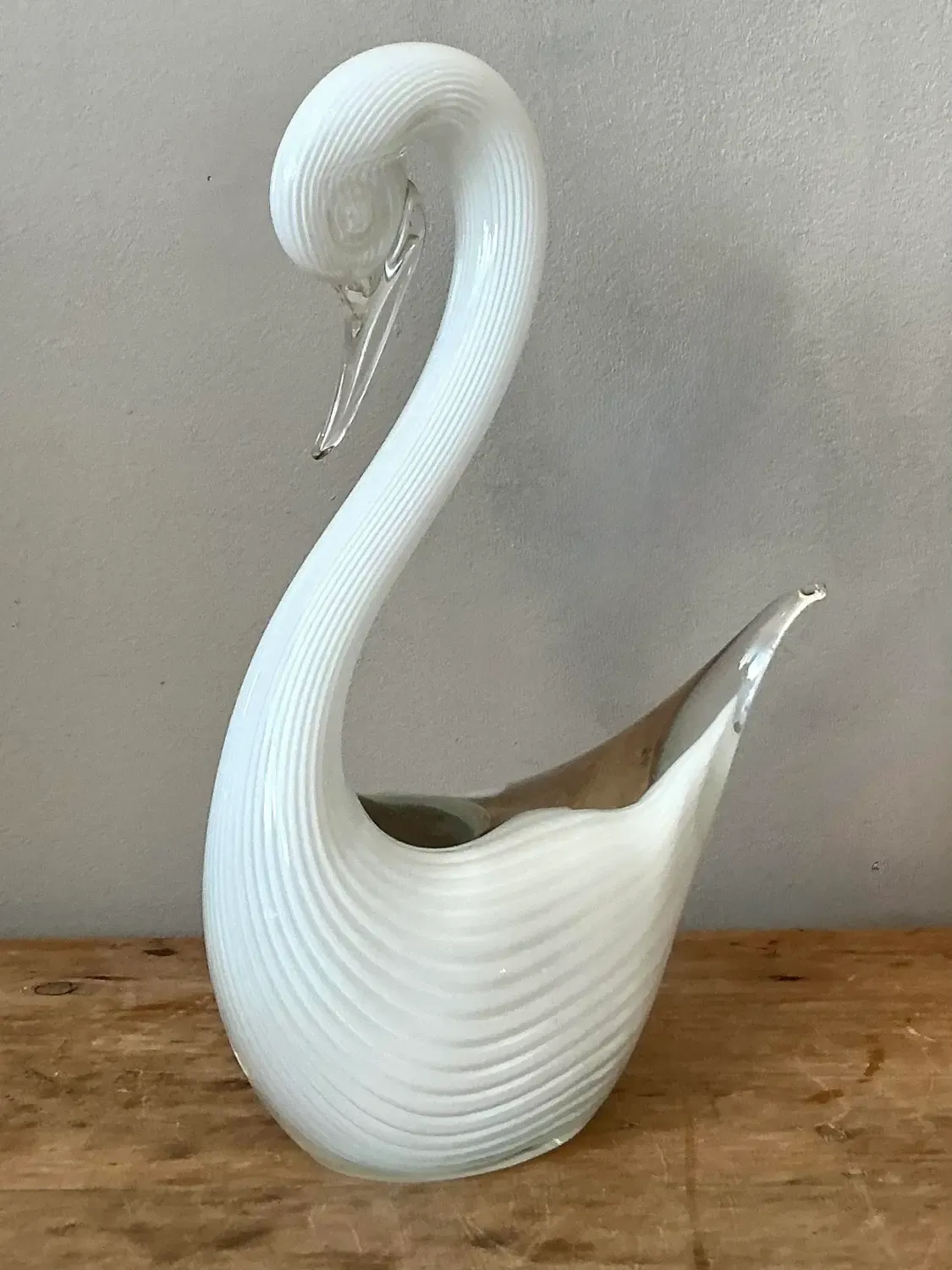Vintage Italian Art Glass Swan — additional photo 7