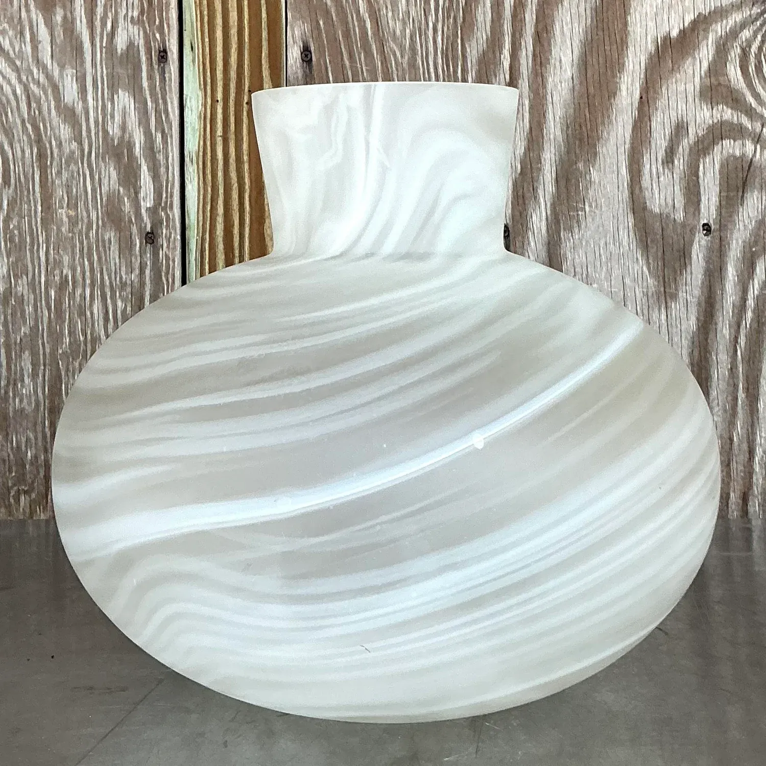 Vintage Italian Art Glass Vase After Murano Vietri — additional photo 1