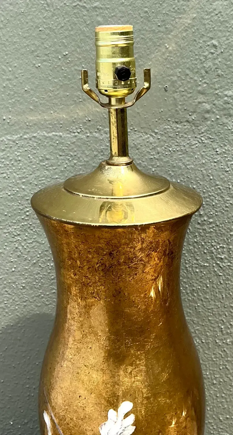 Vintage Italian Eglomise Knight Lamp — additional photo 3