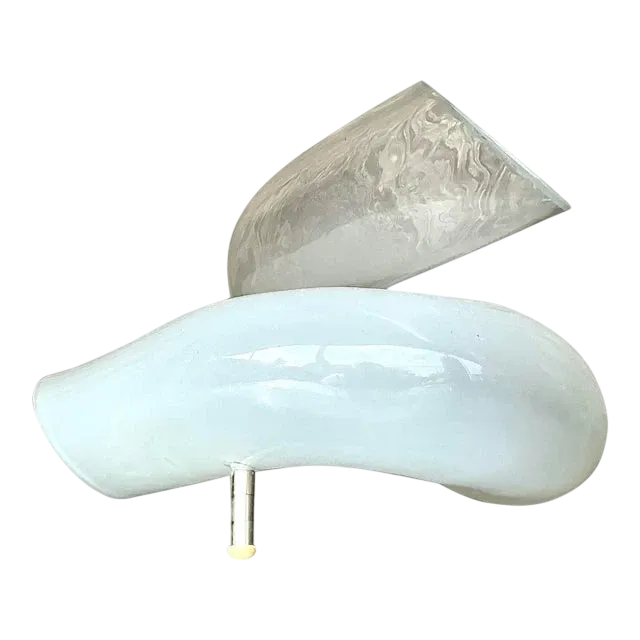 Vintage Italian Glass Knot Table Lamp — additional photo 4