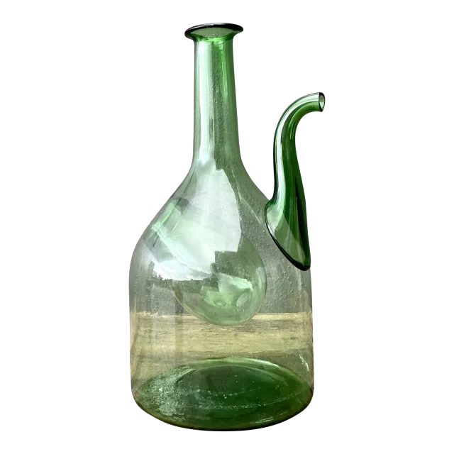 Vintage Italian Glass Wine Decanter — additional photo 6