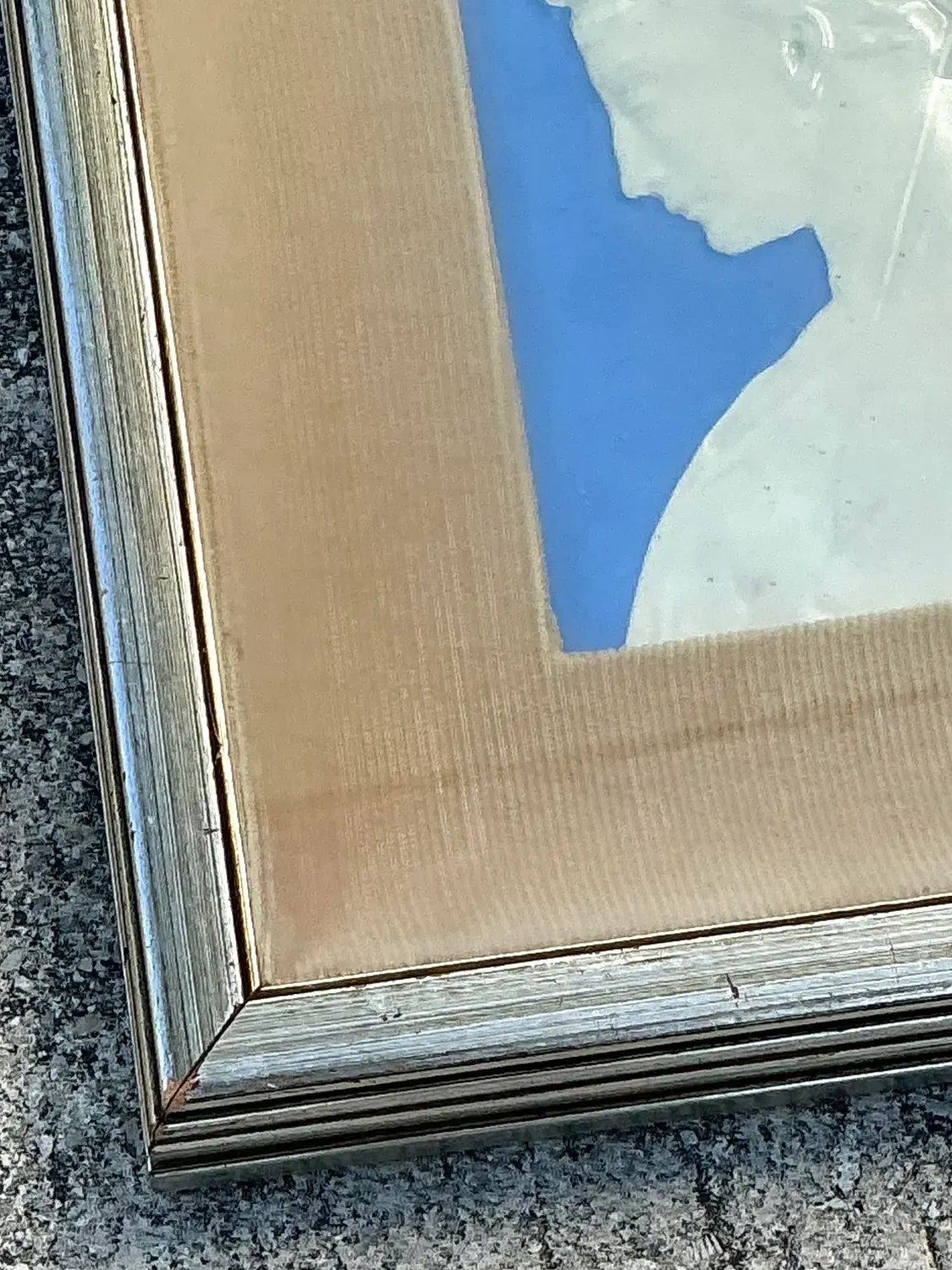 Vintage Italian Glazed Ceramic Profile Tile — additional photo 2
