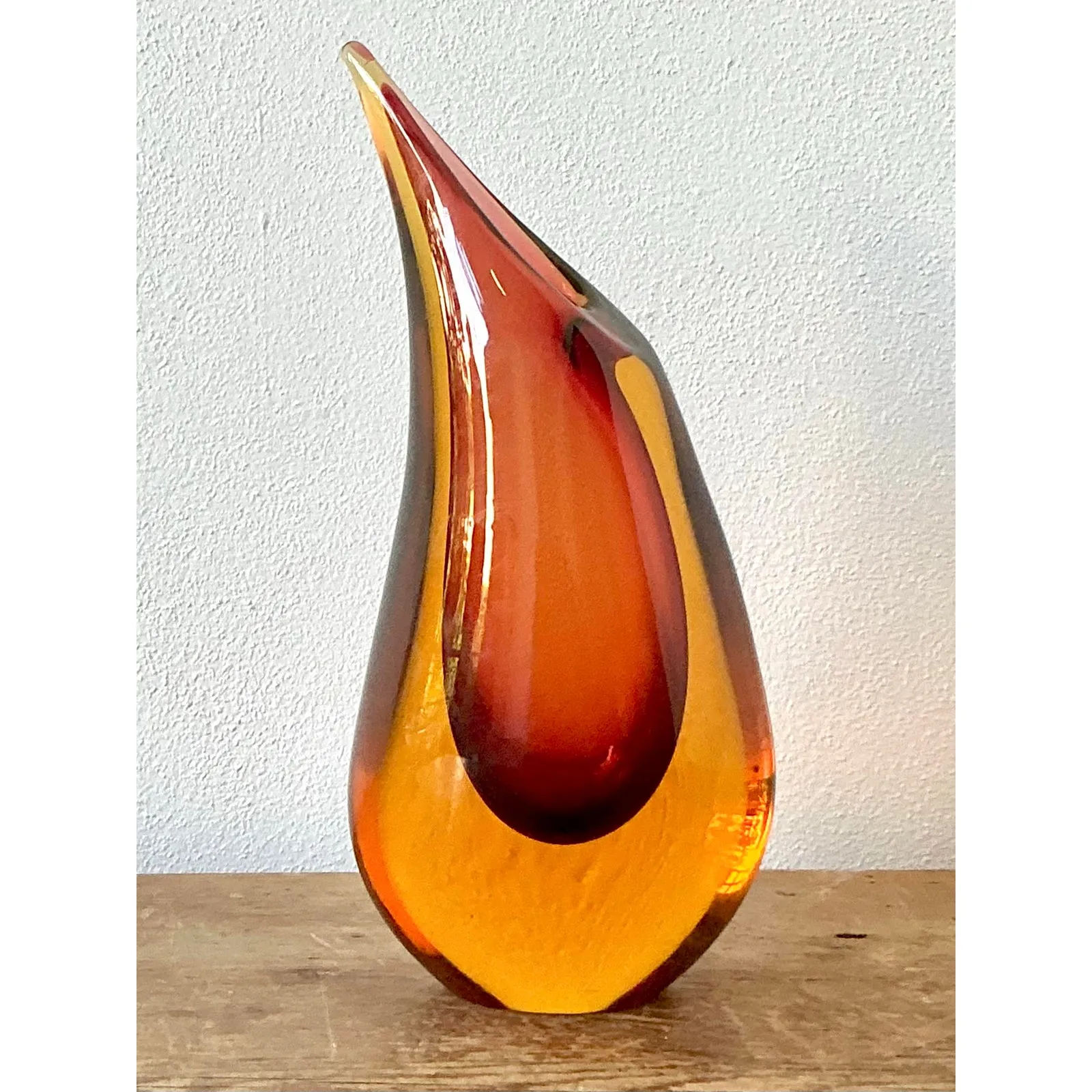 Vintage Italian Murano Art Glass Vase — additional photo 1