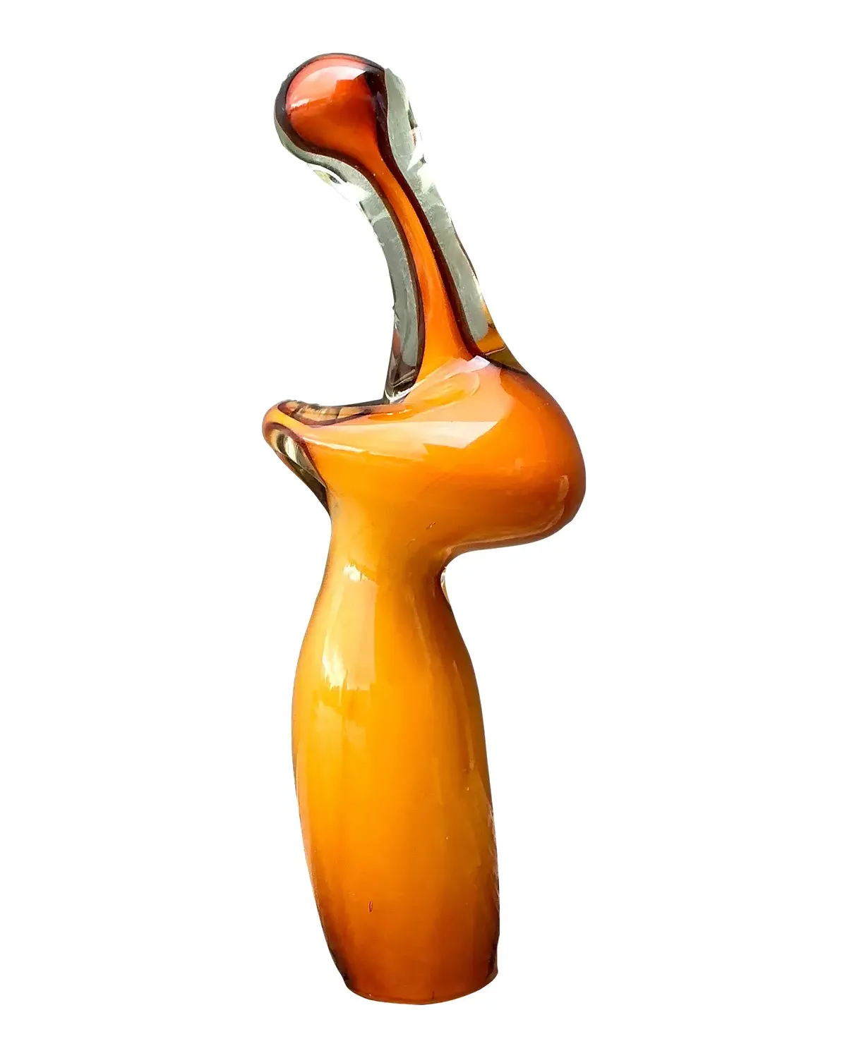 Vintage Italian Murano Glass Abstract Sculpture