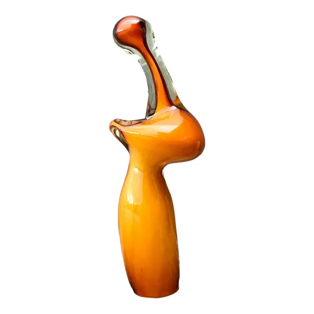 Vintage Italian Murano Glass Abstract Sculpture — additional photo 1