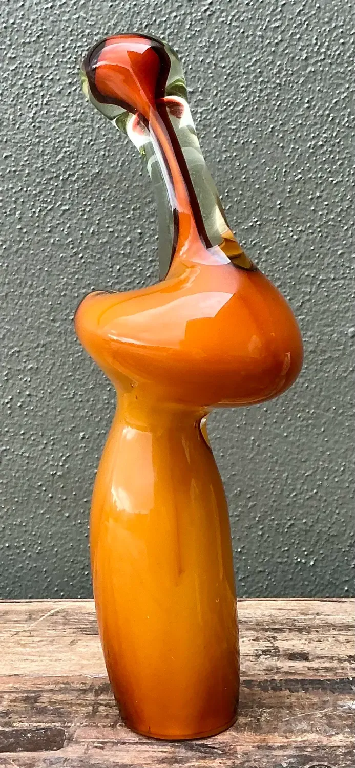 Vintage Italian Murano Glass Abstract Sculpture — additional photo 2