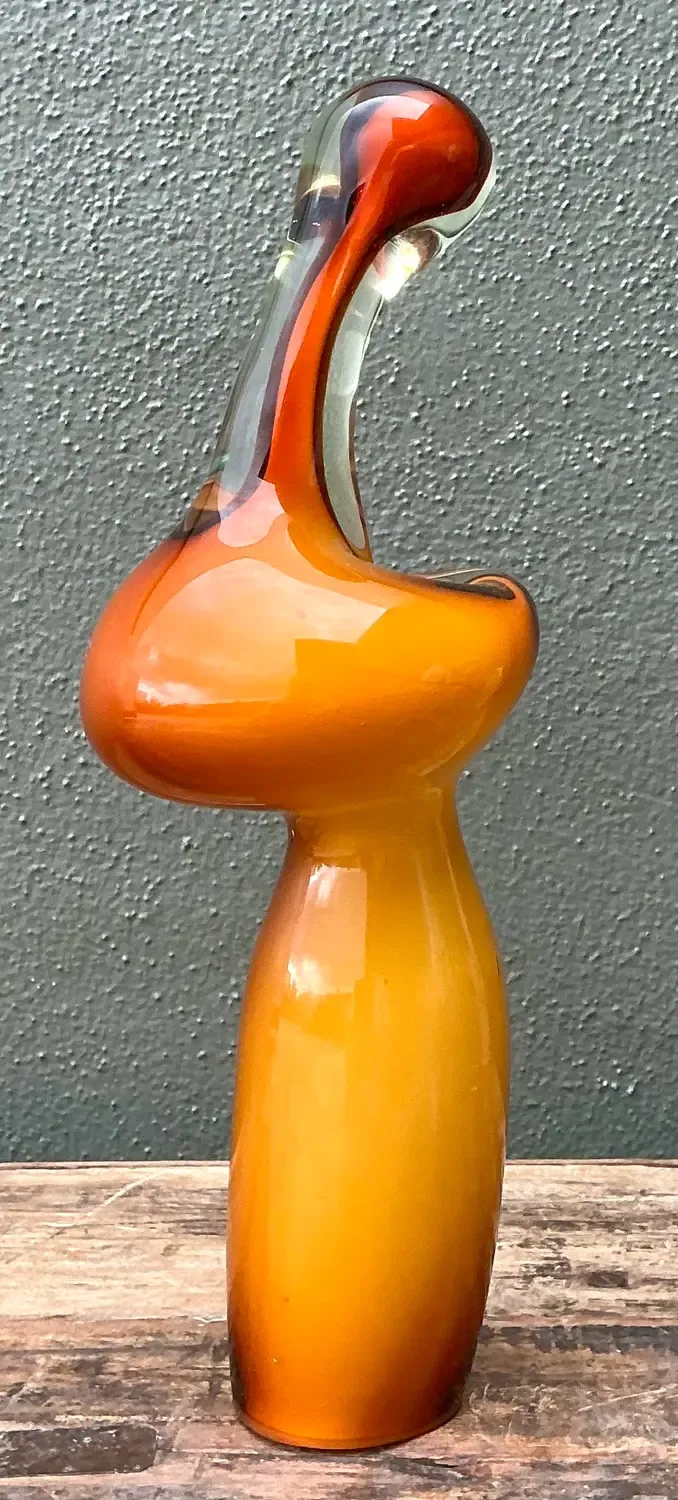 Vintage Italian Murano Glass Abstract Sculpture — additional photo 5