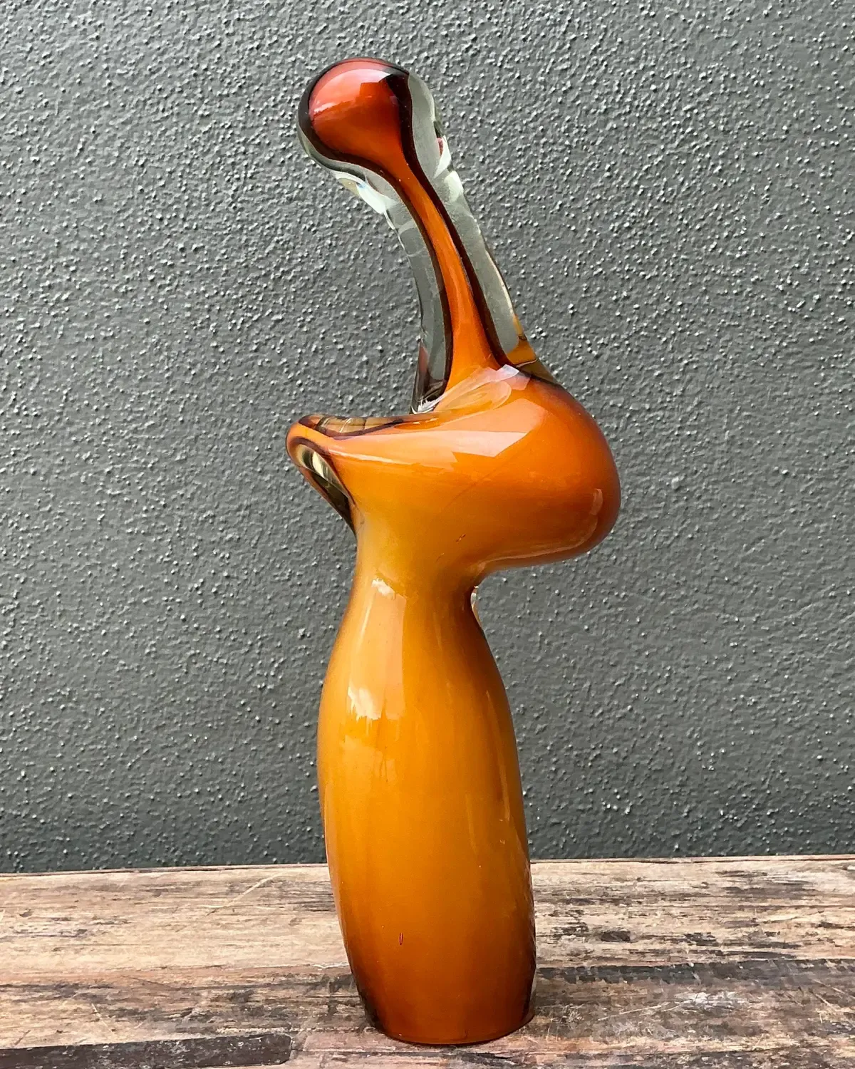 Vintage Italian Murano Glass Abstract Sculpture — additional photo 8