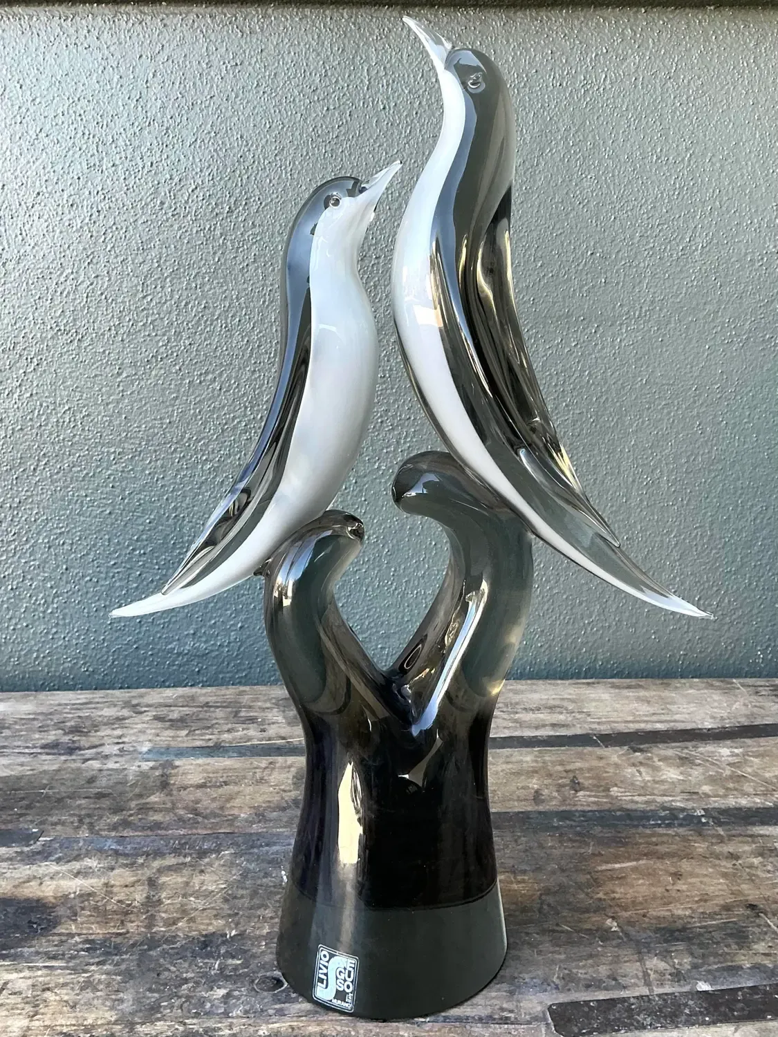 Vintage Italian Murano Seguso Glass Birds — additional photo 4