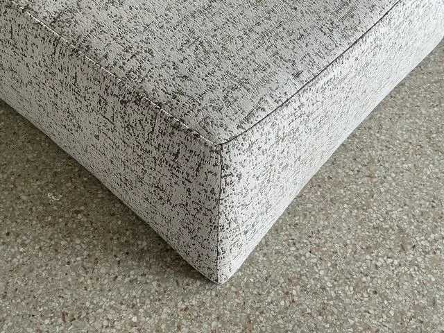 Vintage Italian Natuzzi Low Ottomans - A Pair — additional photo 7