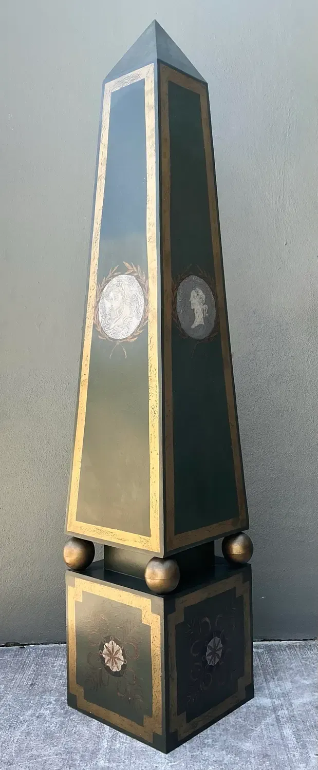 Vintage Italian Renzo Mongiardino Hand Painted Tole Etagere — additional photo 4