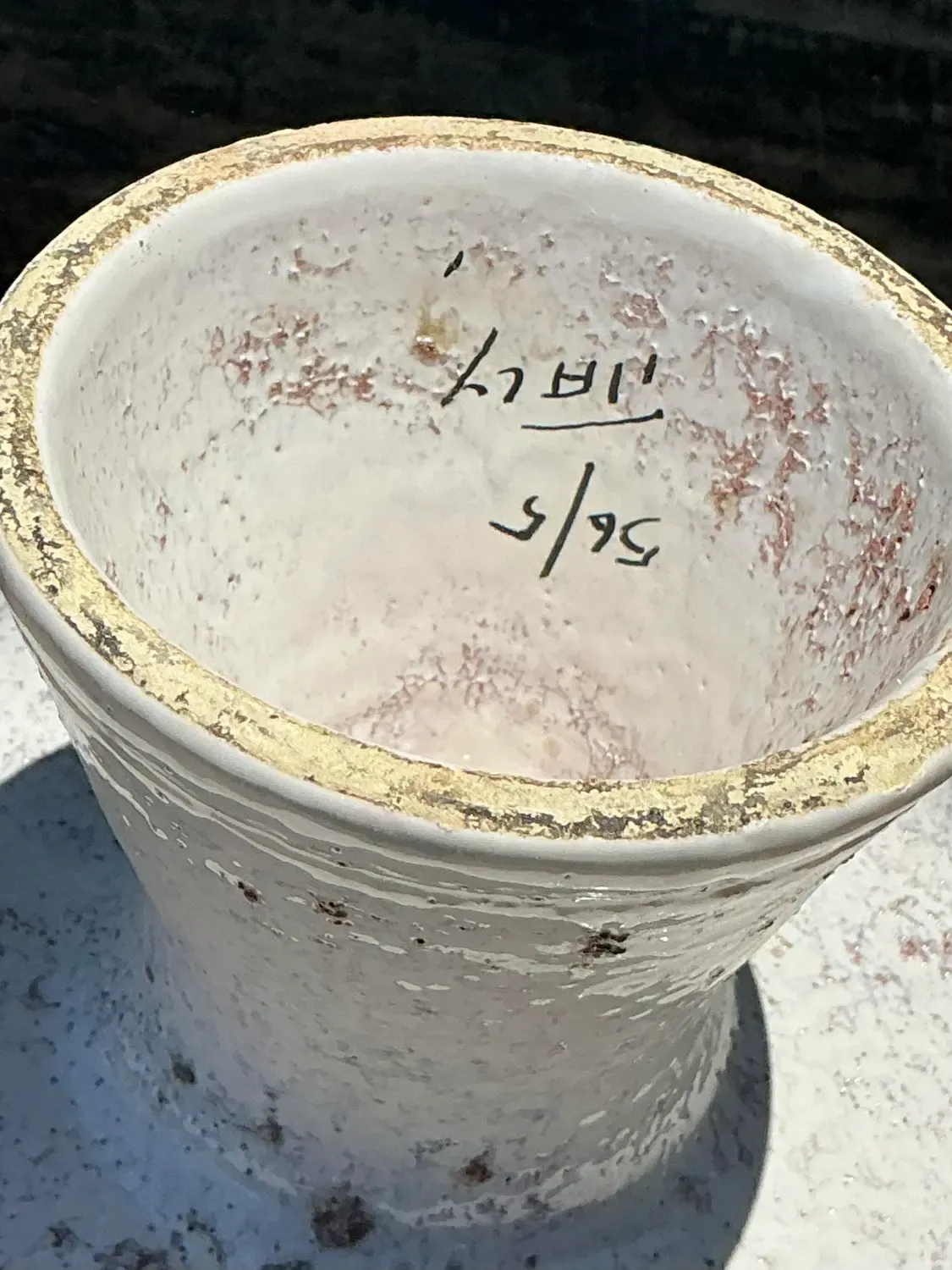 Vintage Italian Rosenthal Nutter Glazed Ceramic Bowl — additional photo 8