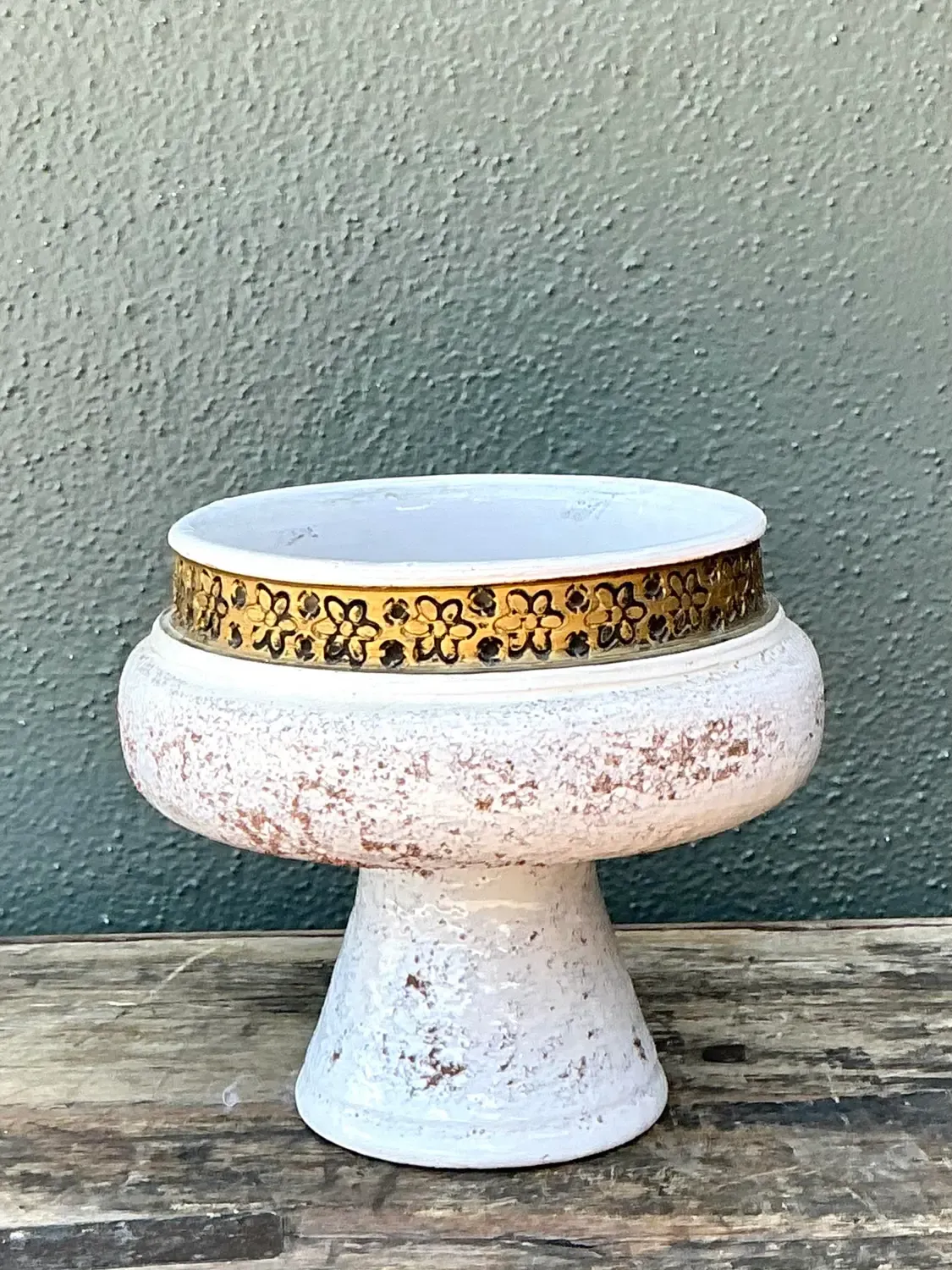 Vintage Italian Rosenthal Nutter Glazed Ceramic Bowl — additional photo 7