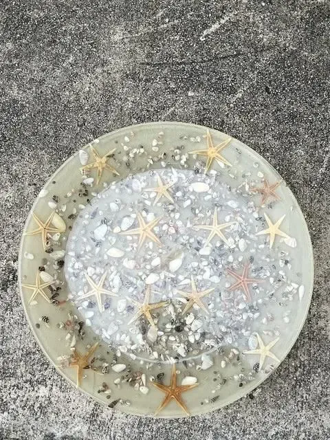 Vintage Italian Starfish Resin Bowl — additional photo 2
