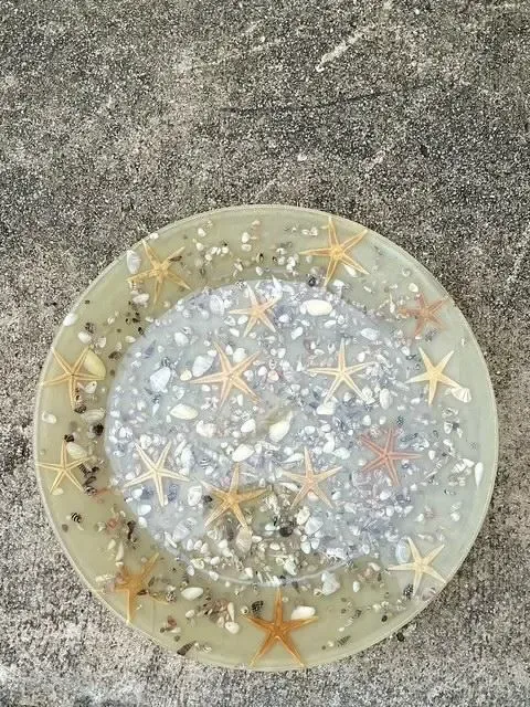 Vintage Italian Starfish Resin Bowl — additional photo 3