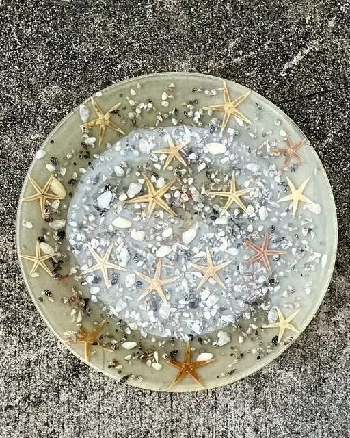 Vintage Italian Starfish Resin Bowl — additional photo 8