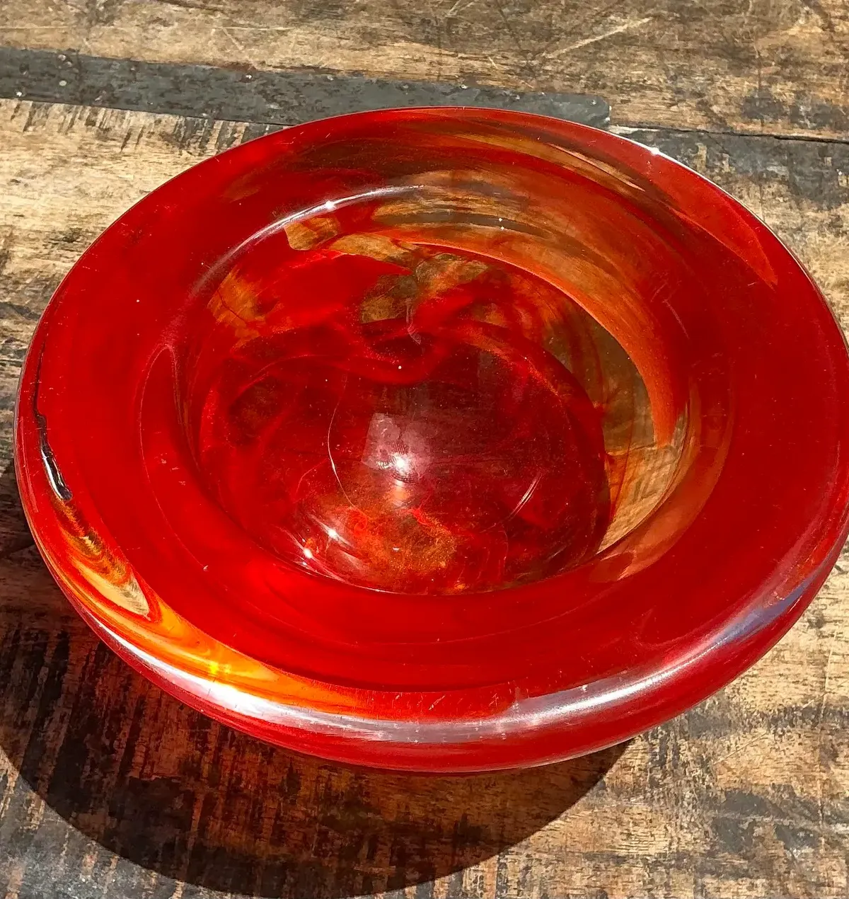 Vintage Kosta Boda Glass “Atoll” Bowl