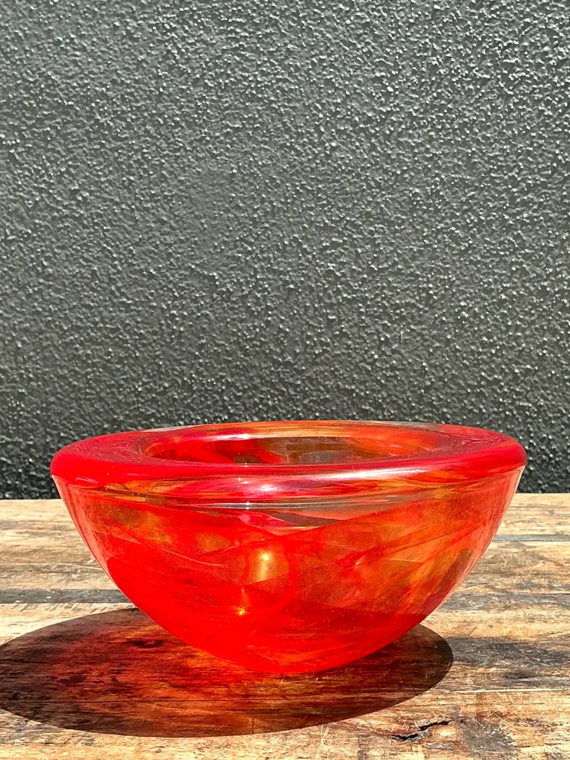 Vintage Kosta Boda Glass “Atoll” Bowl — additional photo 1