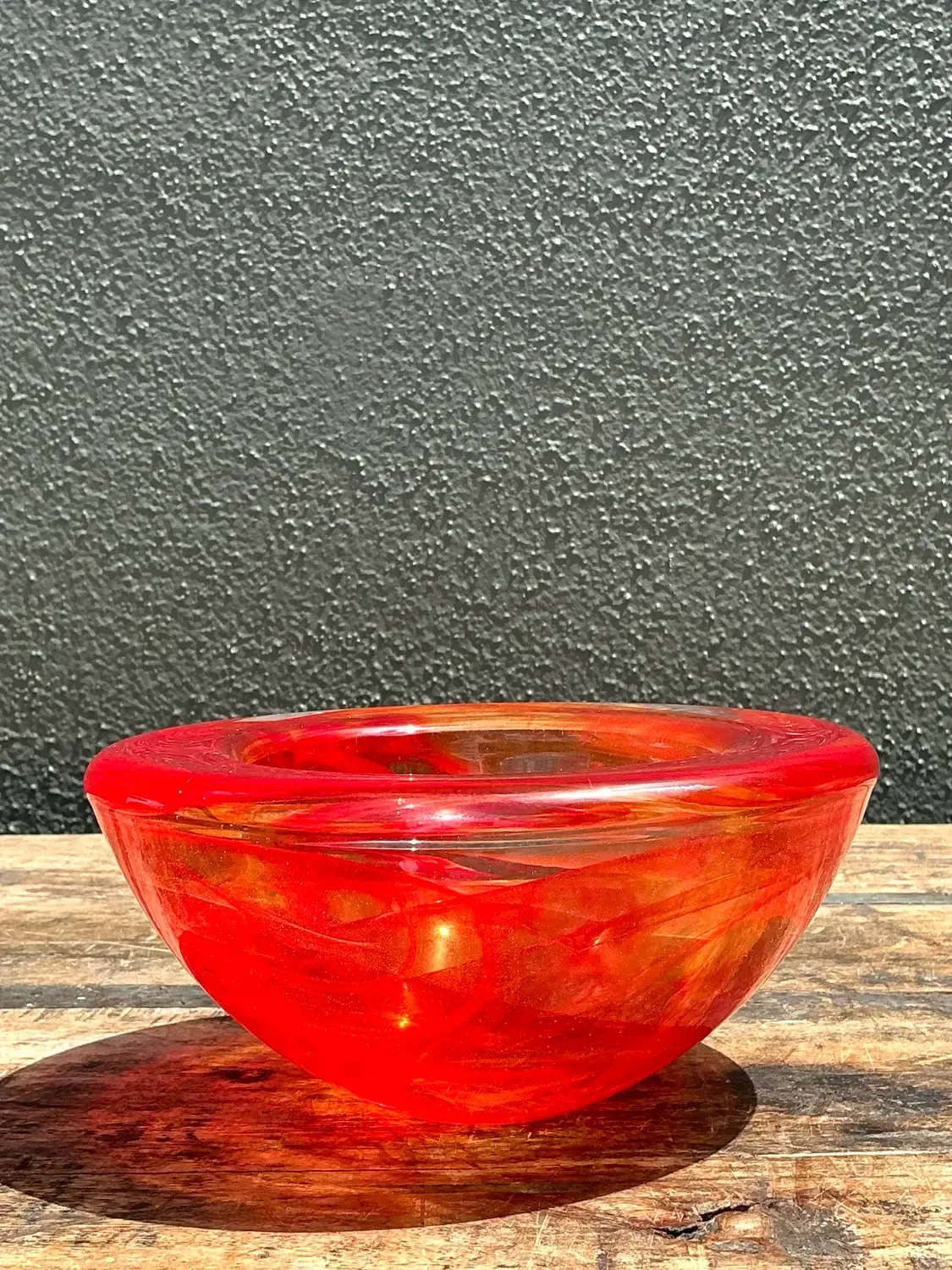 Vintage Kosta Boda Glass “Atoll” Bowl — additional photo 2