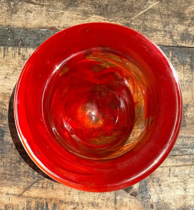Vintage Kosta Boda Glass “Atoll” Bowl — additional photo 4