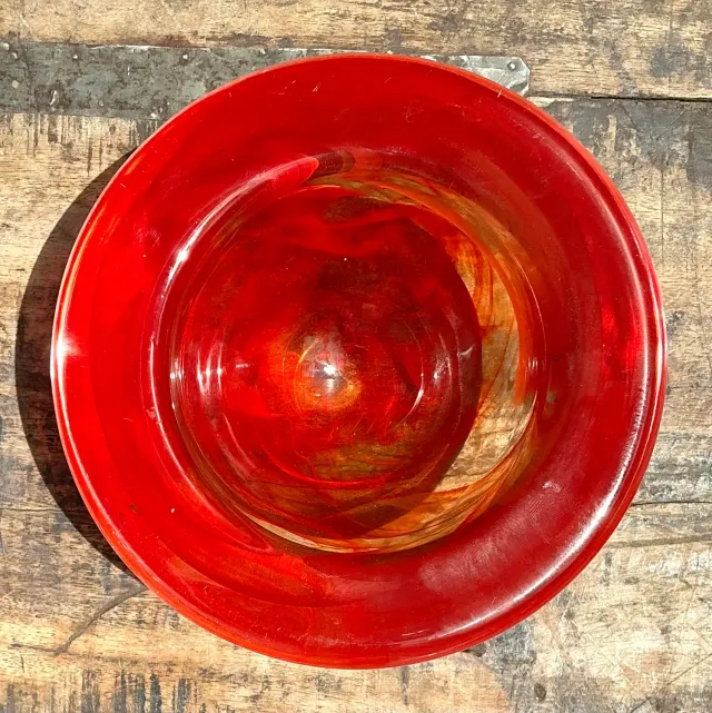 Vintage Kosta Boda Glass “Atoll” Bowl — additional photo 5