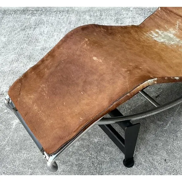 Vintage Lc2 Chaise Lounge After Corbusier — additional photo 5