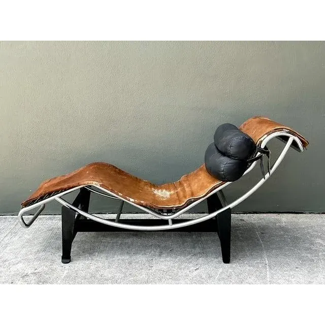 Vintage Lc2 Chaise Lounge After Corbusier — additional photo 6