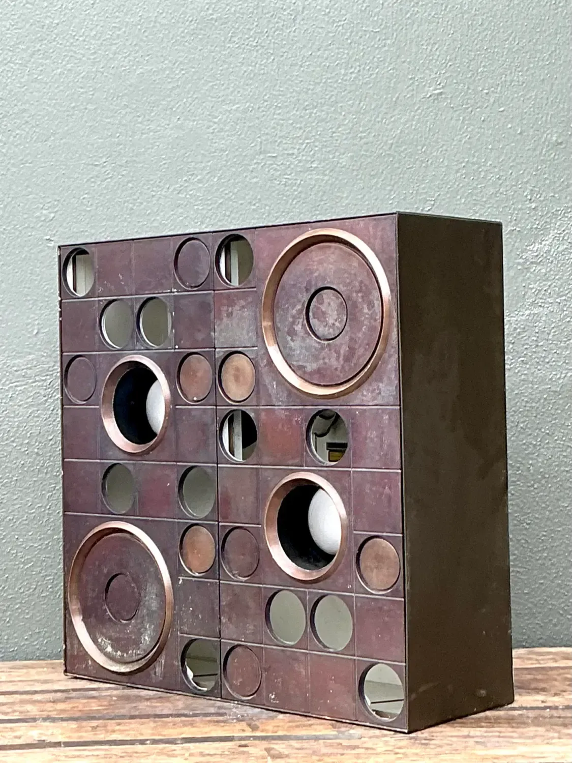 Vintage Lightolier Block Light Box — additional photo 2