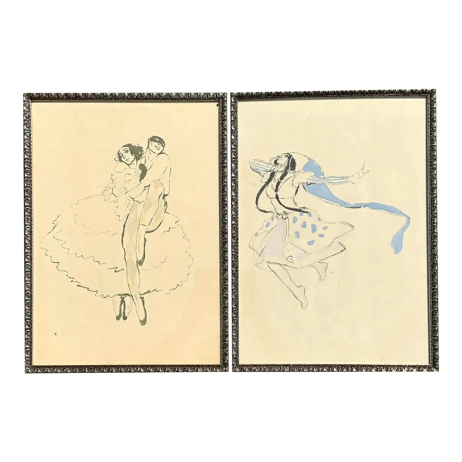 Vintage MCM Ballet Ruese Prints - Set of 2 — additional photo 1
