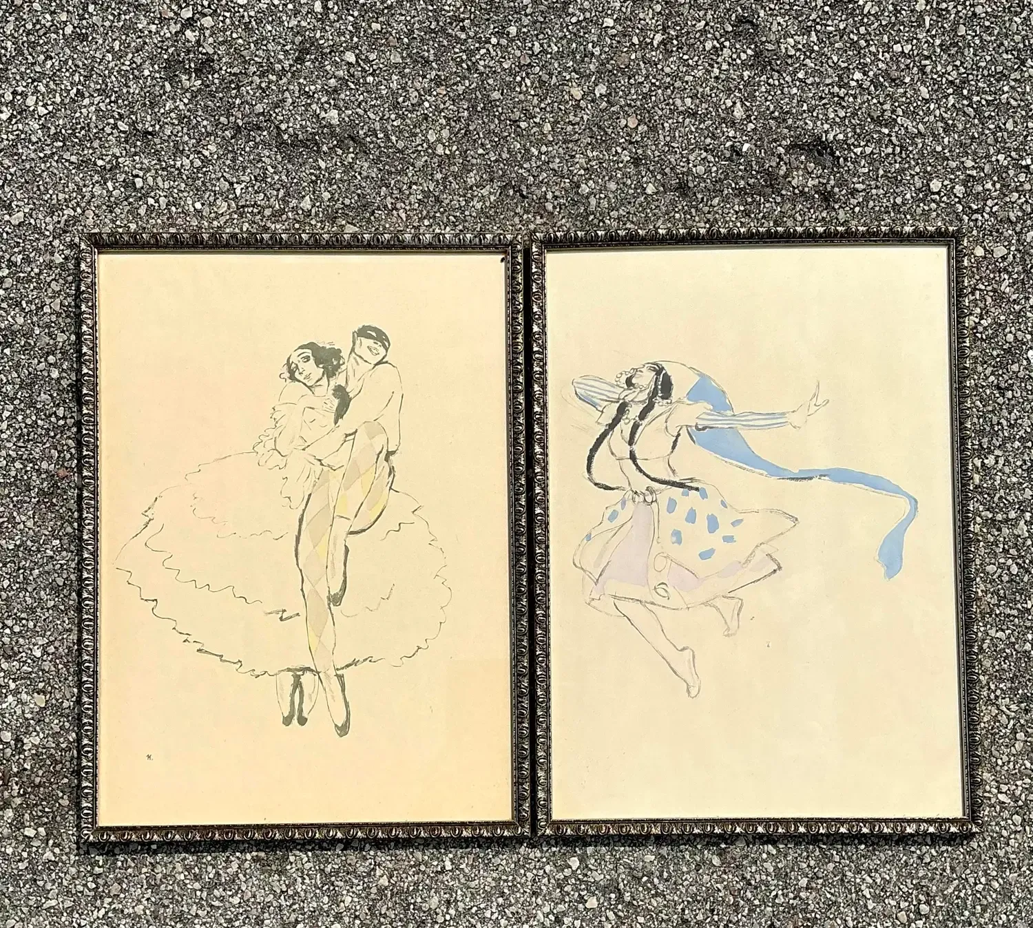 Vintage MCM Ballet Ruese Prints - Set of 2 — additional photo 3