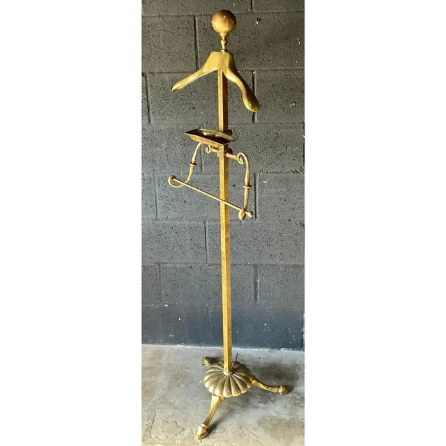 Vintage MCM Brass Gentleman’s Valet — additional photo 5