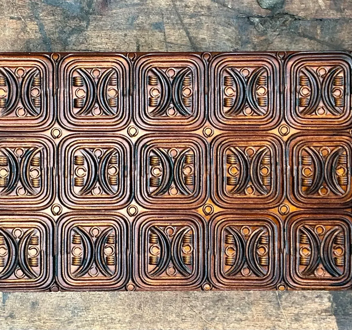 Vintage MCM Brutalist Lidded Box — additional photo 3