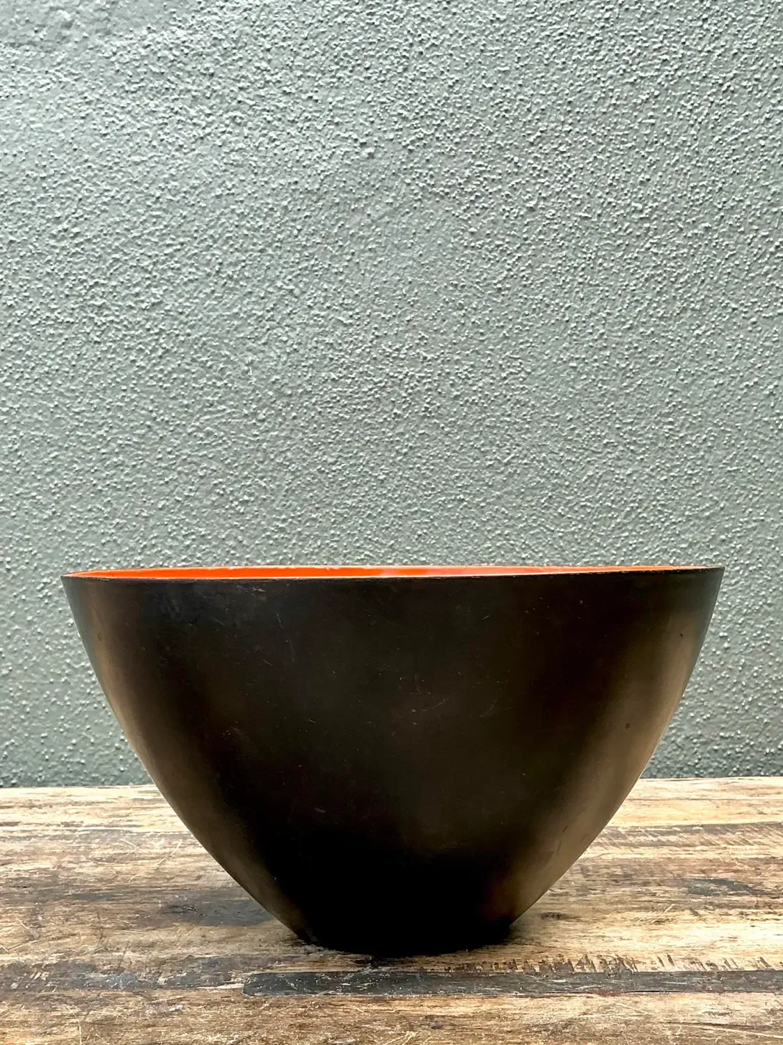 Vintage MCM Enamel Bowl — additional photo 4