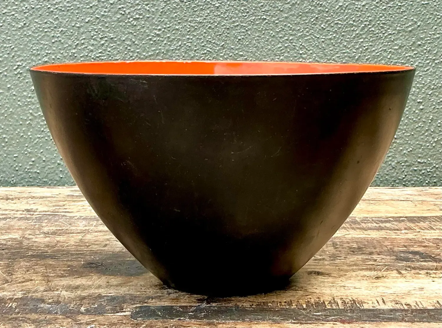 Vintage MCM Enamel Bowl — additional photo 6