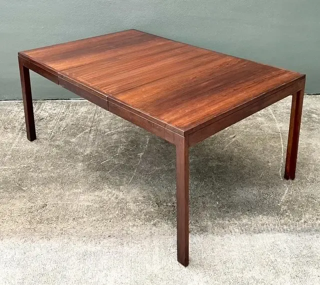Vintage MCM Extendable Teak Dining Table — additional photo 6