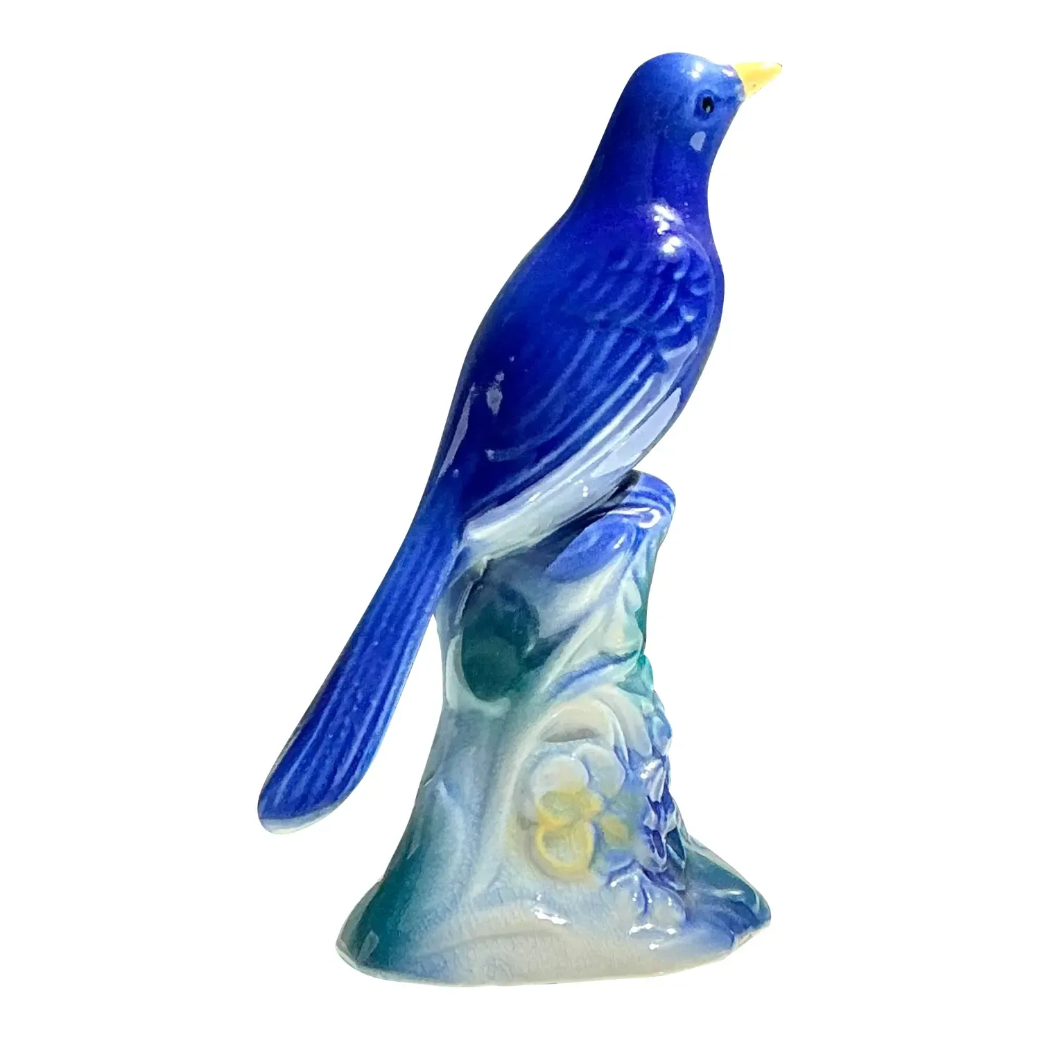 Vintage MCM Glazed Ceramic Bird — additional photo 1