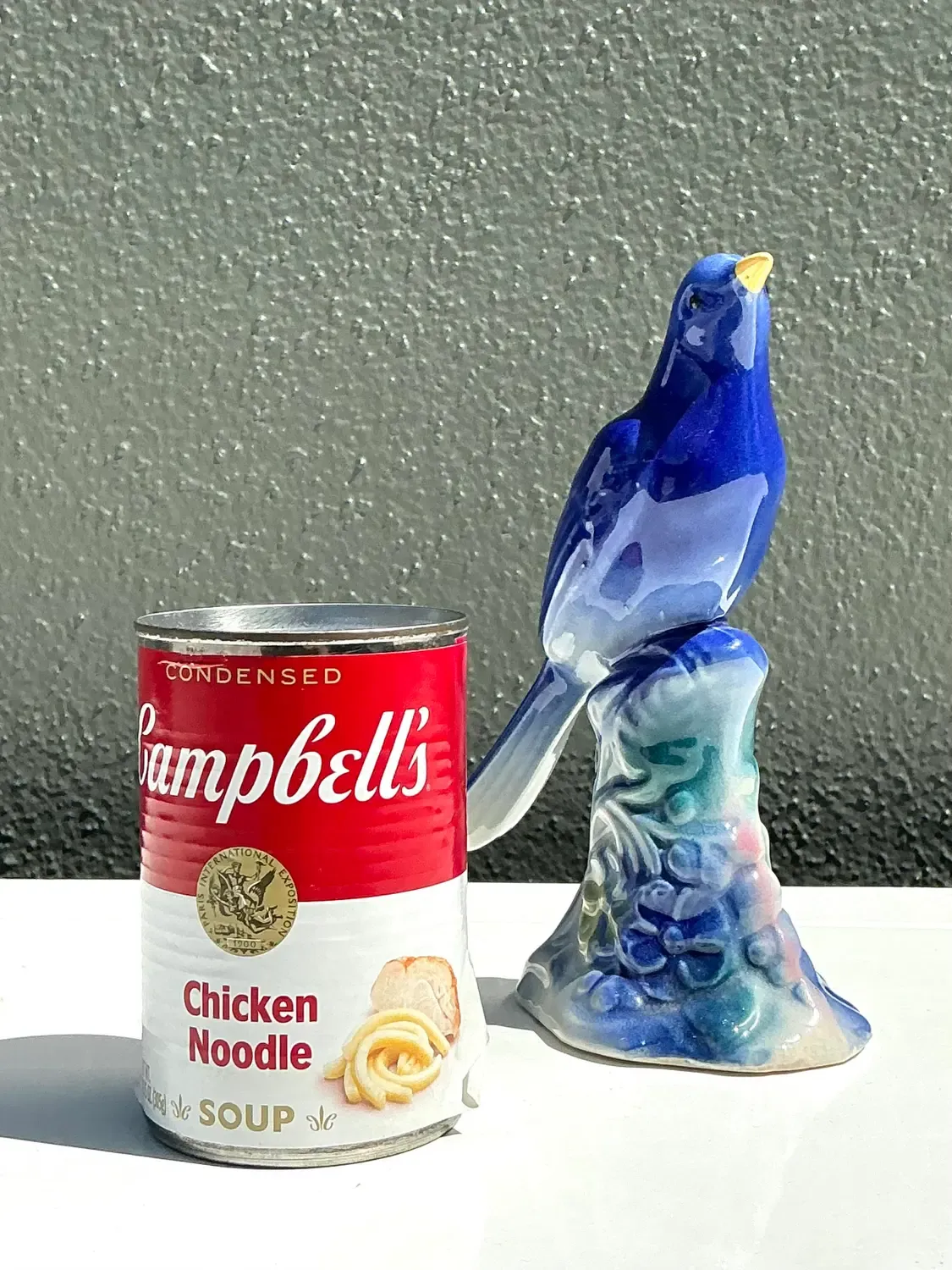 Vintage MCM Glazed Ceramic Bird — additional photo 6
