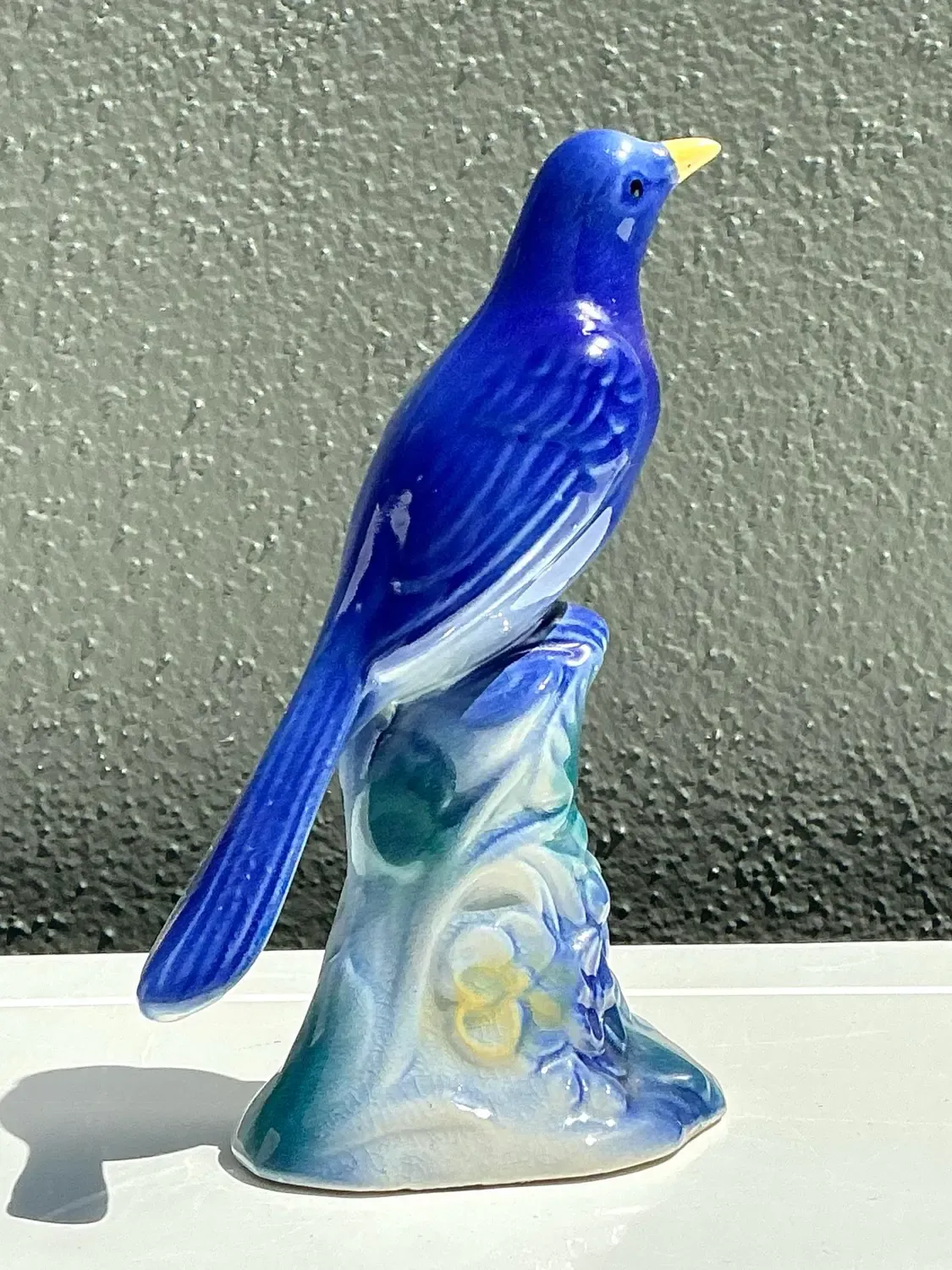 Vintage MCM Glazed Ceramic Bird — additional photo 7