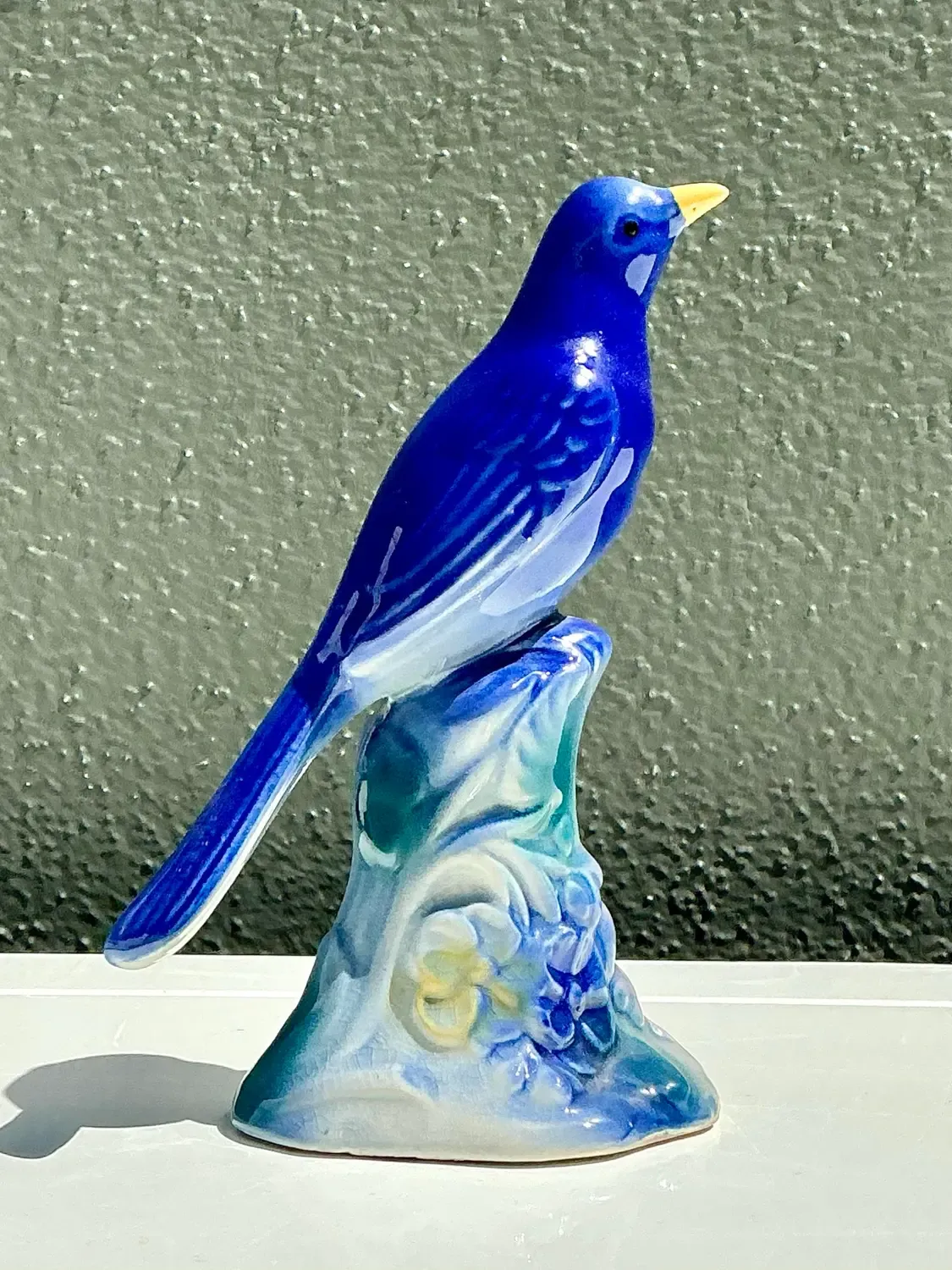 Vintage MCM Glazed Ceramic Bird — additional photo 8
