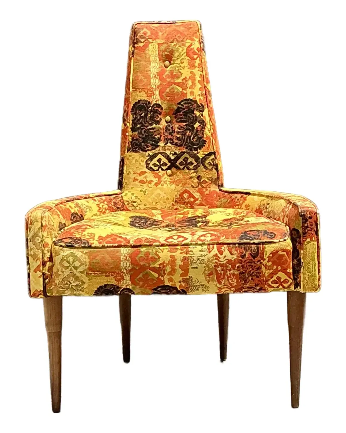 Vintage MCM High Back Lounge Chair